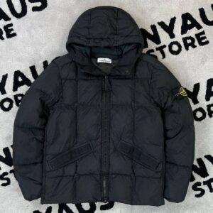STONE ISLAND GARMENT DYED CRINKLE REPS NY DOWN JACKET