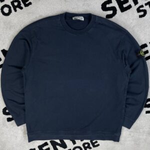 STONE ISLAND GARMENT DYED SWEATSHIRT