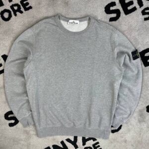 STONE ISLAND GARMENT DYED SWEATSHIRT