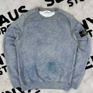 STONE ISLAND DUST COLOUR SWEATSHIRT