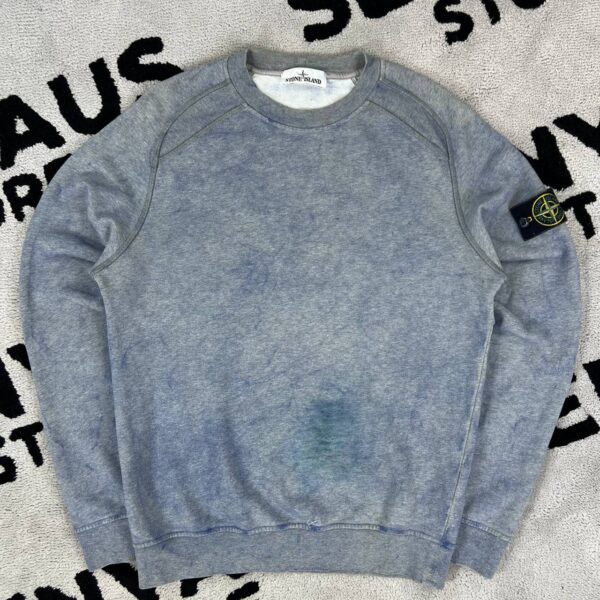 STONE ISLAND DUST COLOUR SWEATSHIRT