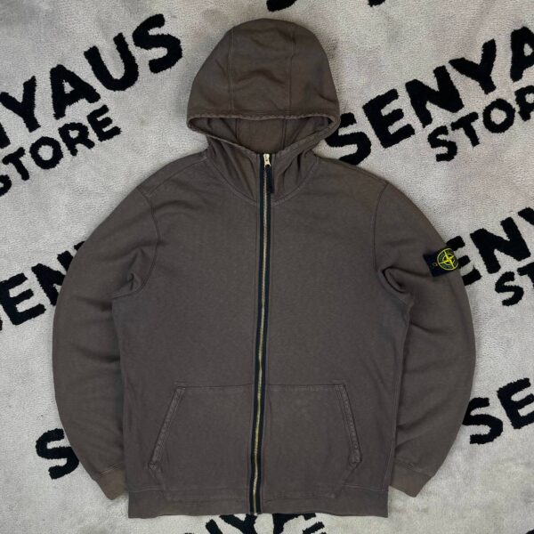 photo_2026-09-18_22-24-46 STONE ISLAND GARMENT DYED ZIP HOODIE