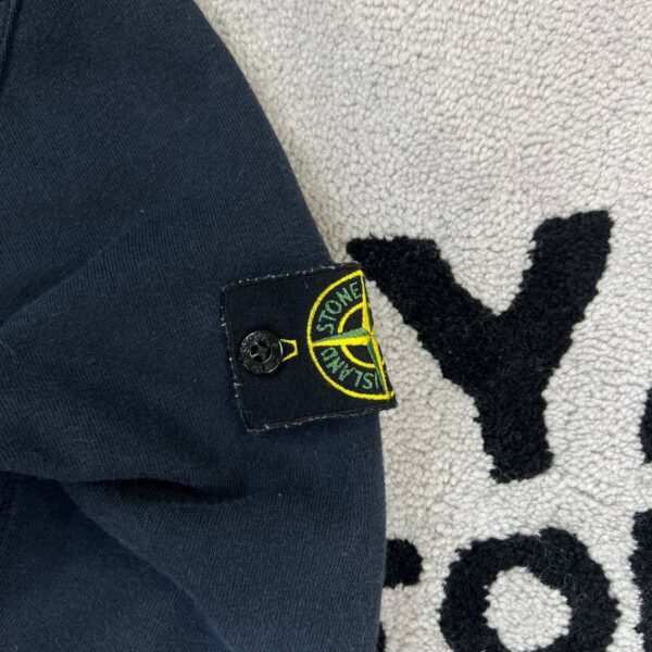 STONE ISLAND GARMENT DYED ZIP HOODIE