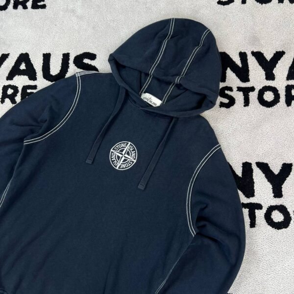 STONE ISLAND GARMENT DYED HOODIE