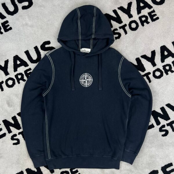 STONE ISLAND GARMENT DYED HOODIE