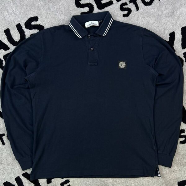 STONE ISLAND GARMENT DYED POLO