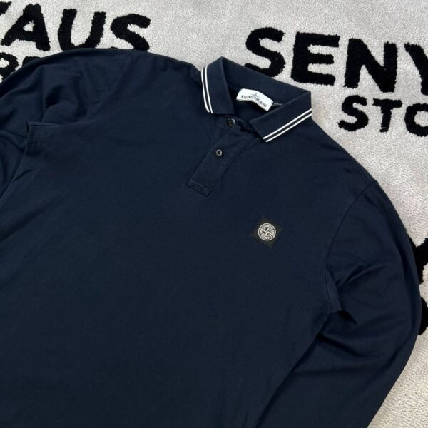 STONE ISLAND GARMENT DYED POLO
