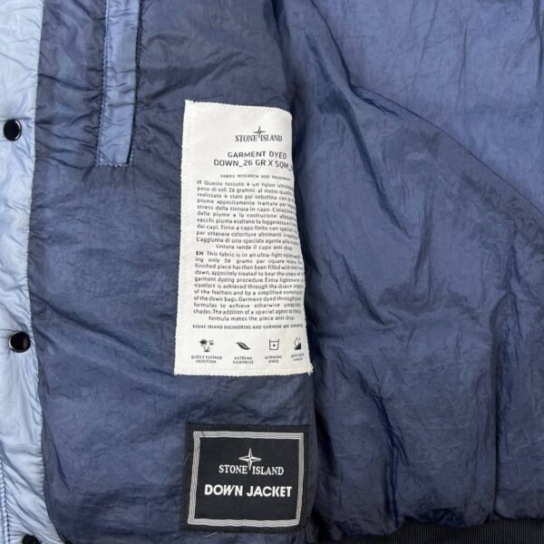 STONE ISLAND GARMENT DYED DOWN 26 GR X SQM_N