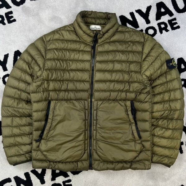 STONE ISLAND GARMENT DYED MICRO YARN DOWN