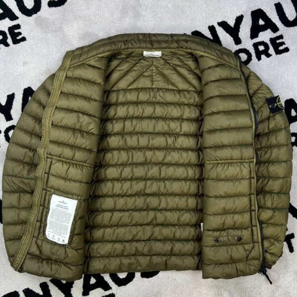 STONE ISLAND GARMENT DYED MICRO YARN DOWN