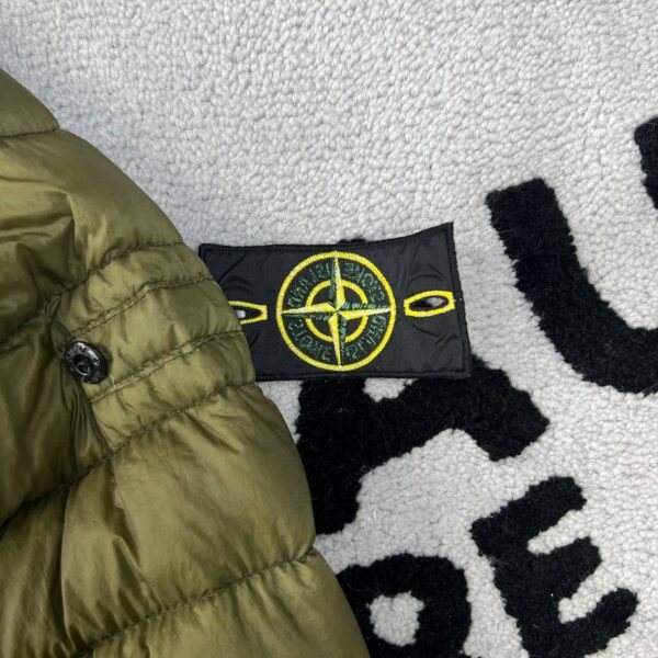 STONE ISLAND GARMENT DYED MICRO YARN DOWN