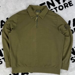 STONE ISLAND GHOST 1/4 ZIP